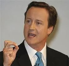David Cameron, premier británico.