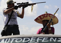 Autodefensas mexicanos.