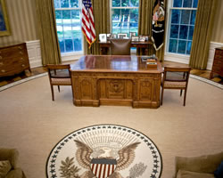 La Sala Oval espera a Donald Trump.