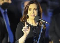 Presidenta Cristina Kirchner.