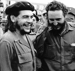 El Che Guevara y Fidel Castro en La Habana, en Enero de 1959