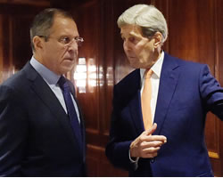 Lavrov y Kerry acercan posiciones.