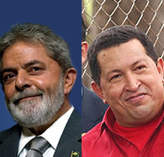 Lula y Chávez, dos estilos y un mismo objetivo.