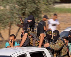 Milicianos de Hamas penetran en Israel el sábado 7 de octubre