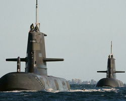 Submarinos australianos.